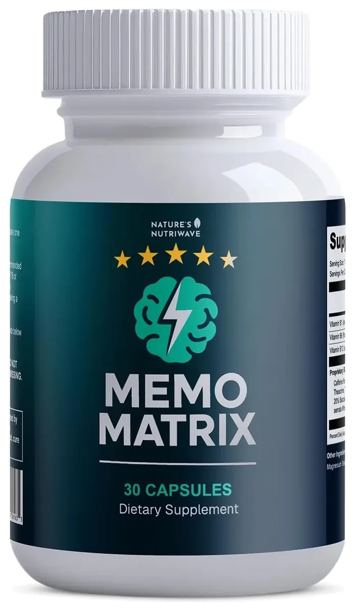 One MemoMatrix bottle, 30 capsules
