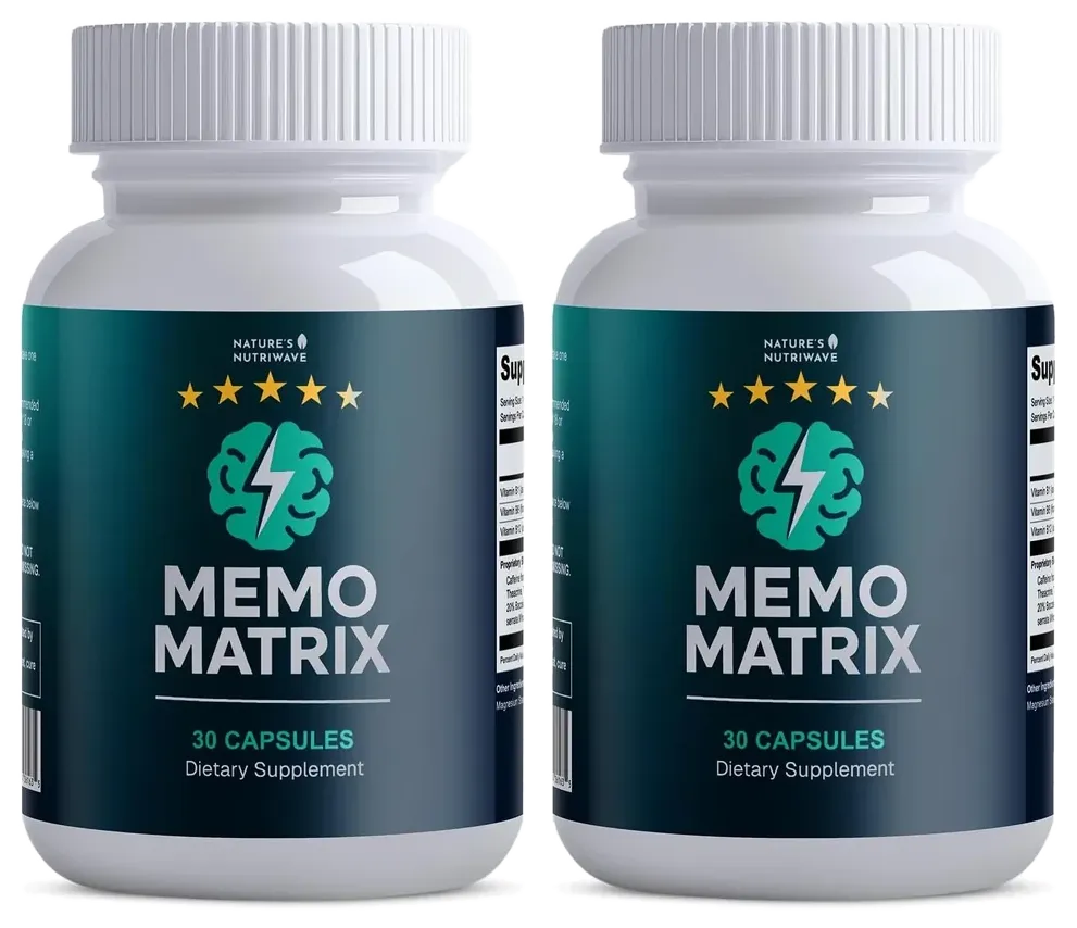 Two MemoMatrix bottles